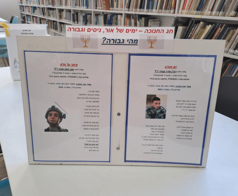 בלדות לזכרם של בוגרי ביה"ס שנפלו